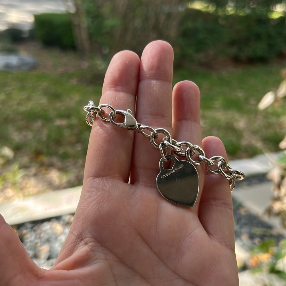 Classic Tiffany and Co. Heart bracelet